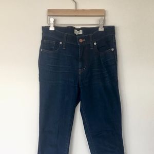 Madewell: High Riser Skinny - Dark Wash - 26
